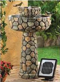Wishing Well Solar Water Fountain