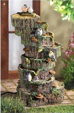 Forest Fantasy Water Fountain