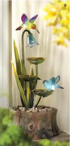 Hummingbird Haven Fountain