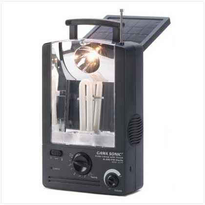 Solar Radio Lantern Combo