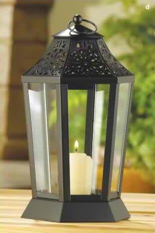 Midnight Garden Candle Lantern