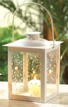 Large White Lantern