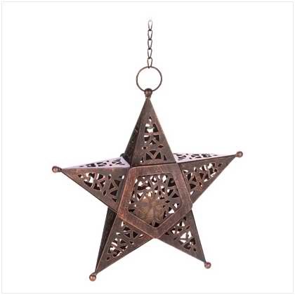 Desert Star Candle Lantern