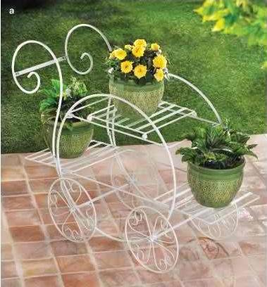 French Flower Cart Plant Stand