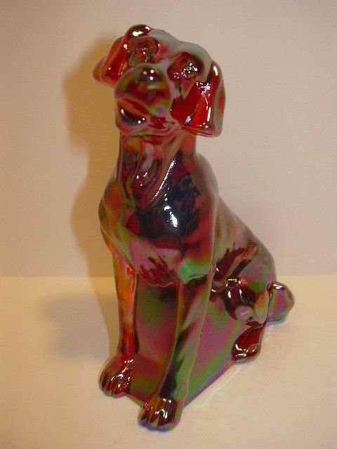 crystal labrador figurine