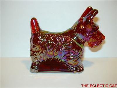 glass scottie dog figurine