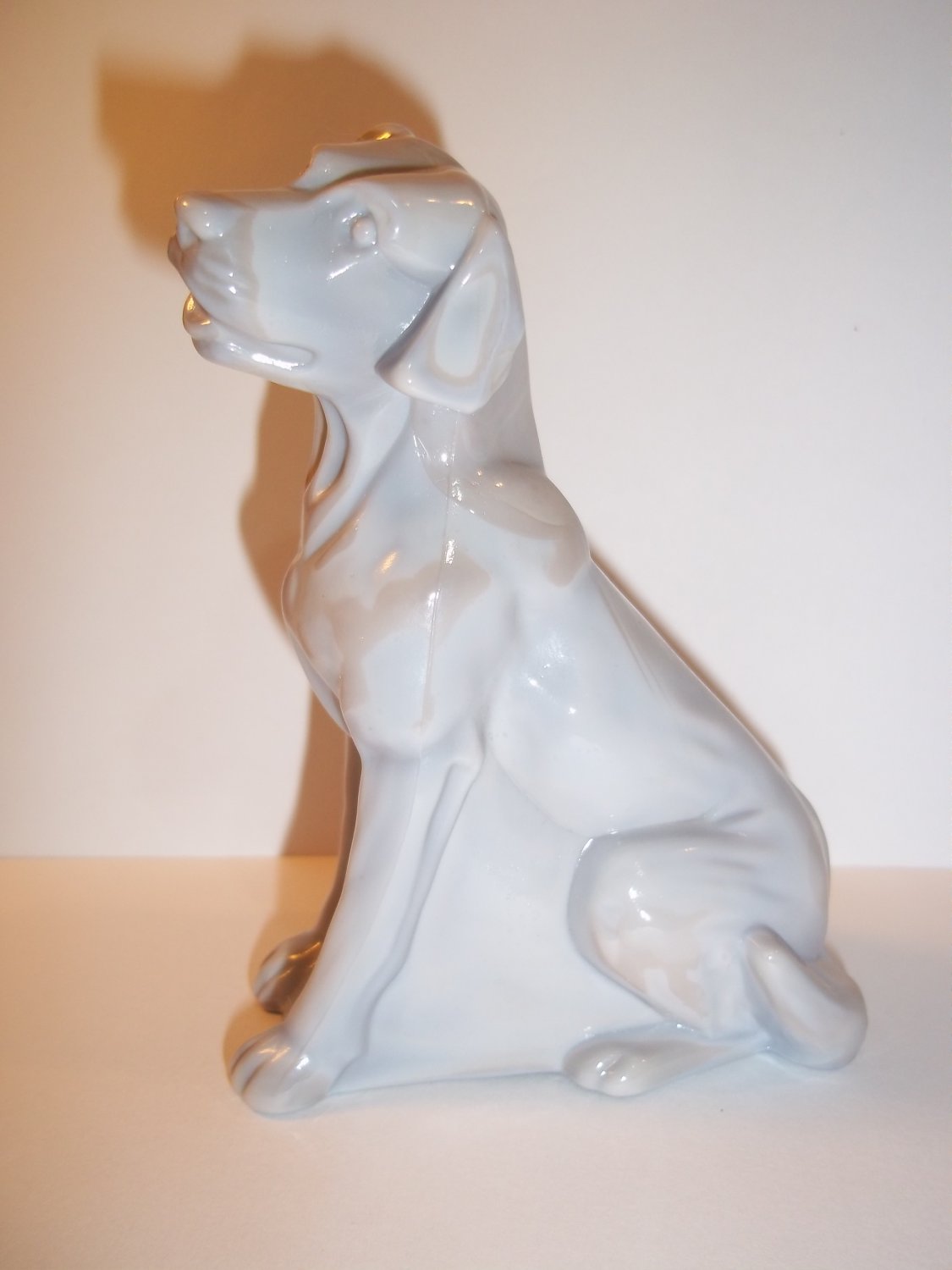 crystal labrador figurine