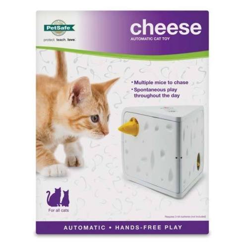 cheese cat toy