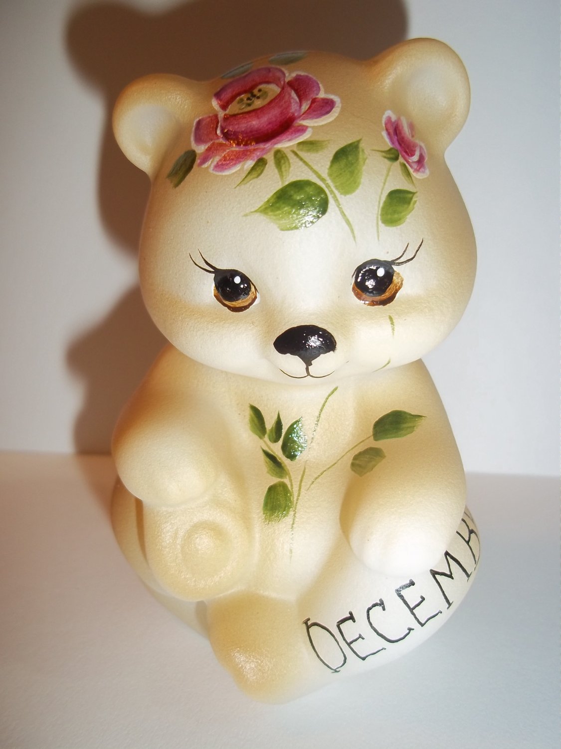 fenton glass bear figurine