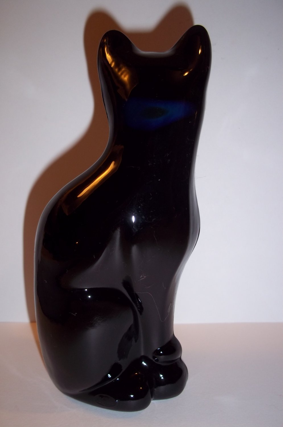 fenton art glass cat figurines