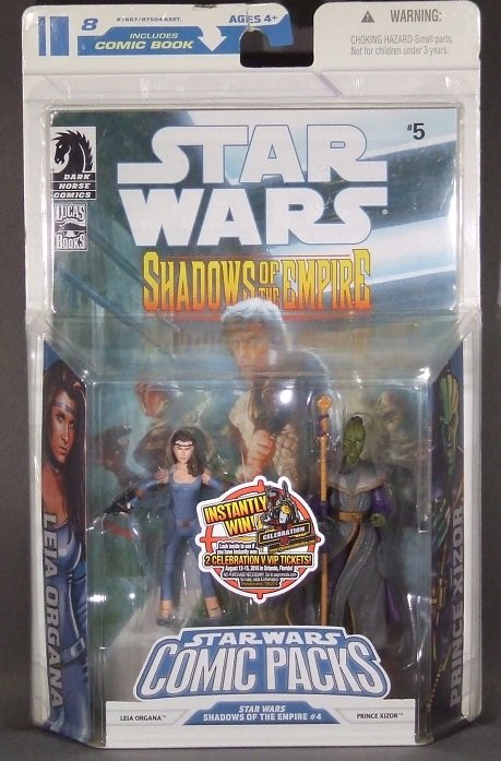 STAR WARS COMIC PACK: LEIA ORGANA & PRINCE XIZOR