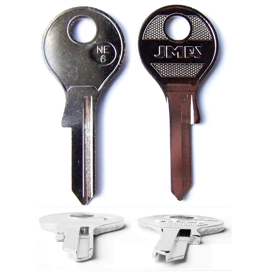 Key Blank Neiman Motorcycle Fork Locks