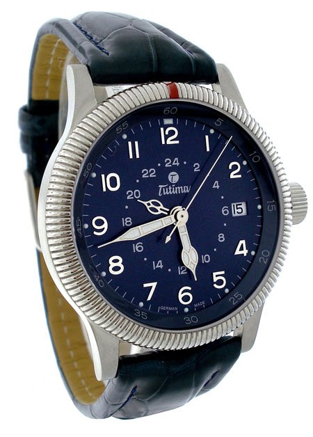 Tutima Flieger GMT & UTC Men’s Watch 635-05
