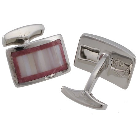 Tateossian Pink Rhodon Keyboard Cufflinks BTS9555