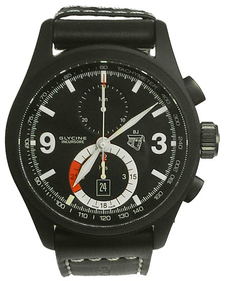 Glycine Incursore Black Jack Limited Edition Wristwatch