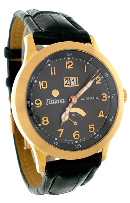 Tutima 18k Rose Gold Automatic Men's Watch 640-03