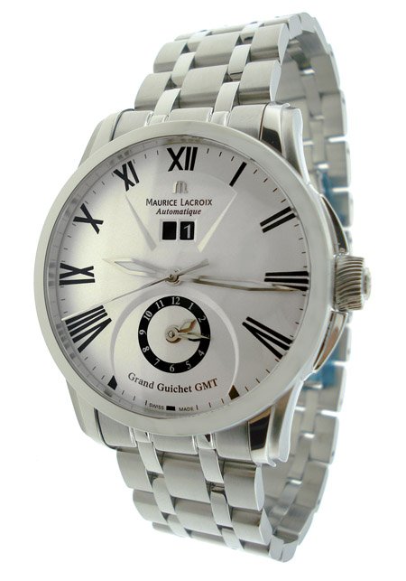 Maurice Lacroix Guichet GMT Mens Watch PT6098-SS002-110