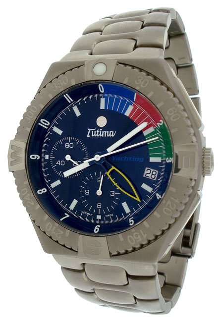 Tutima Military Yachting Chronograph Mens Watch 751-02