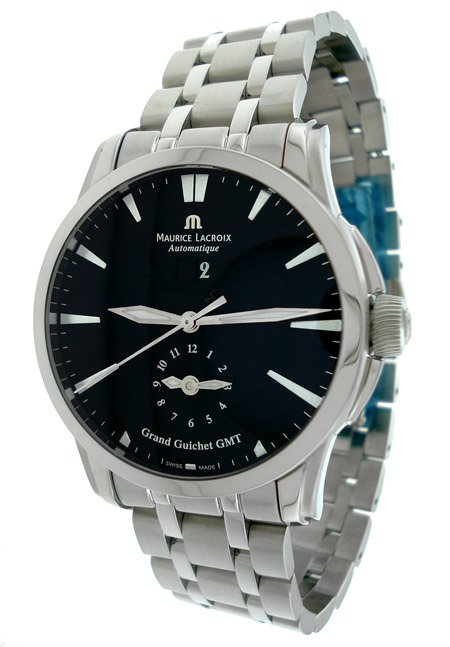Maurice Lacroix Guichet GMT Mens Watch PT6098-SS002-330