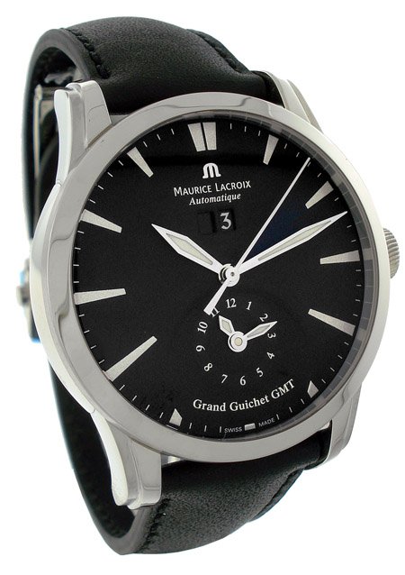Maurice Lacroix Guichet Mens Watch GMT PT6098-SS001-330