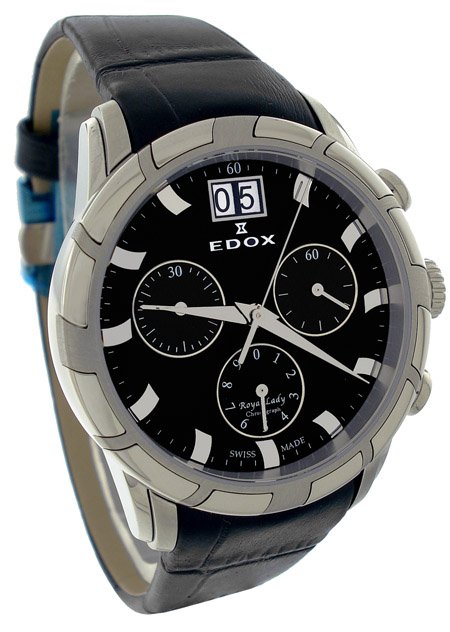 Edox Royal Lady Chronograph Watch 10018 3 NIN