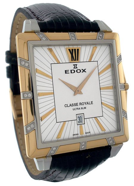 Edox Classe Royal Ultra Slim Mens Watch 27029 357RD AIR