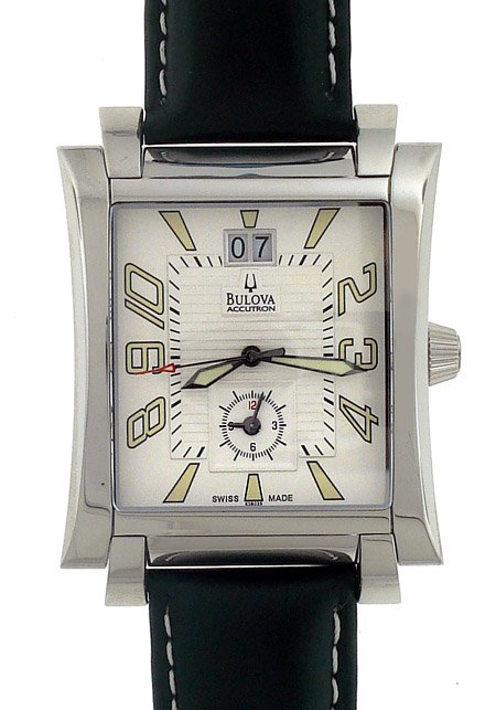 Bulova Accutron Dual Time Men's Watch 63B035