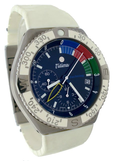 Tutima Military Yachting Chronograph Mens Watch 751-07