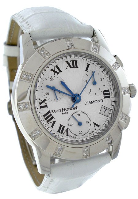 Saint Honore Chrono Diamond Ladies Watch 892046-1AR