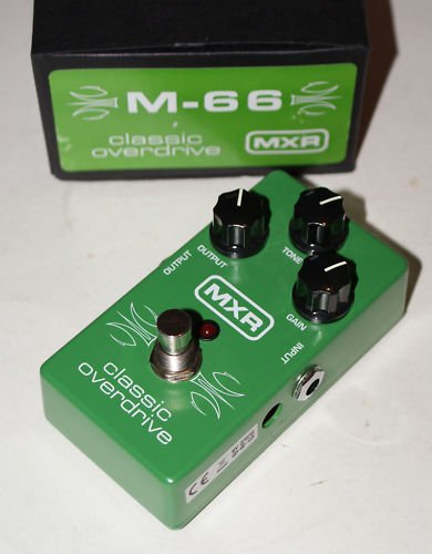 MXR M-66 Classic Overdrive Limited Edition Pedal MINT
