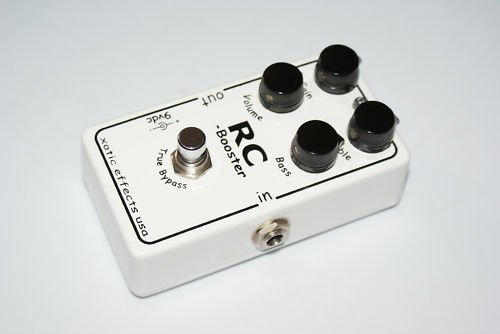 Xotic RC Booster Overdrive Distortion Effect Pedal MINT