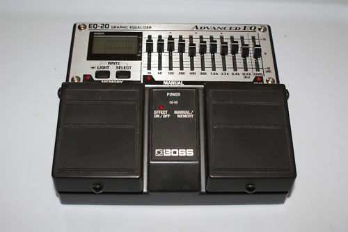 Boss EQ-20 Graphic Equalizer Programmable Advance EQ