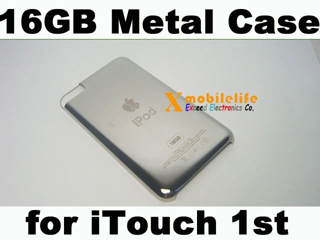 16GB Metal Back Housing Case Cover Shell for iPod Touch 1st Gen