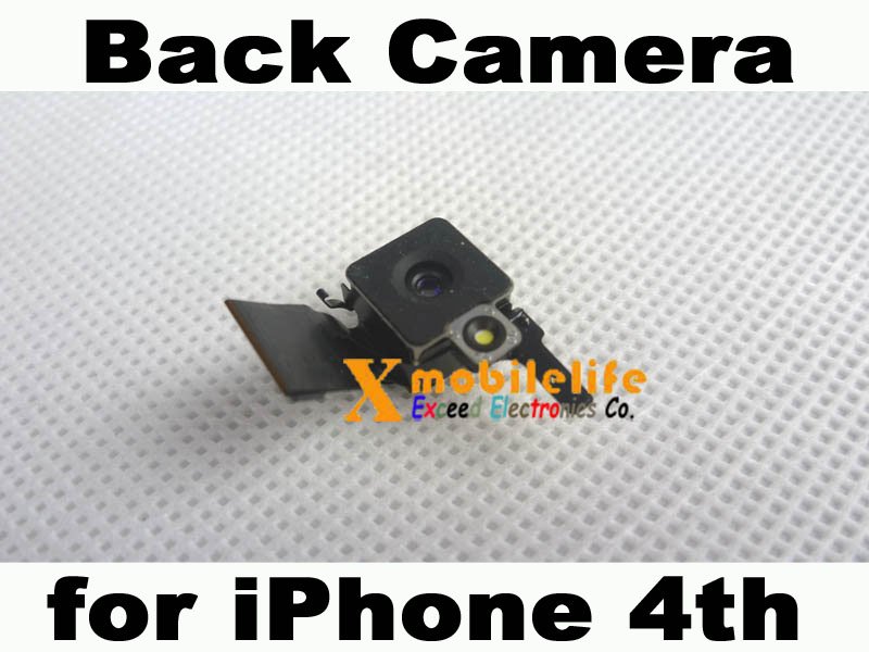 New OEM Back Rear Camera Lens Repair Replacement for iPhone 4th Gen 4G 16GB 32GB