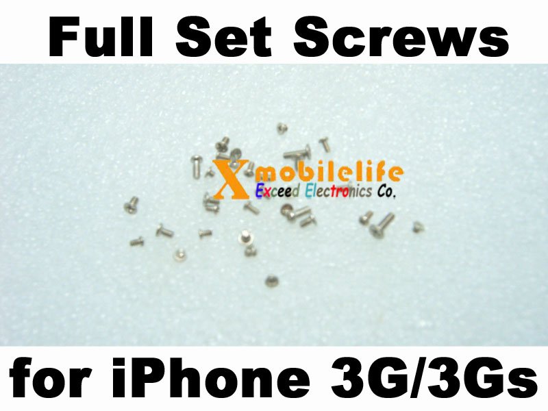 Full Set Screws Kit for iPhone 3rd Gen 3Gs 8GB 16GB 32GB