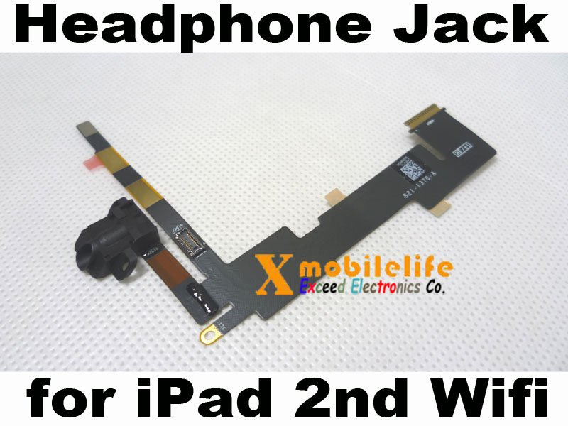 Headphone Audio Jack Flex Ribbon Cable for iPad 2nd Gen Wifi Version 16GB 32GB 64GB