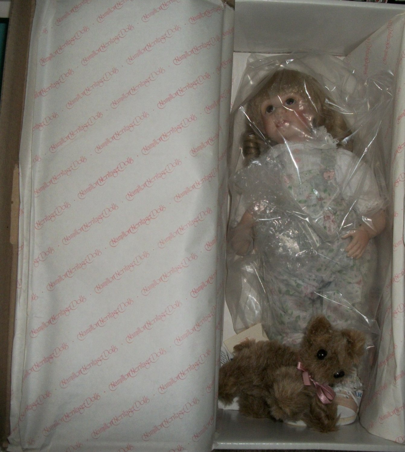 Jennifer Porcelain Doll heritage Collection COA