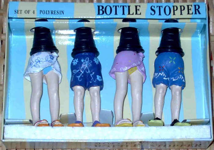 Beach Legs Bottle Stoppers
