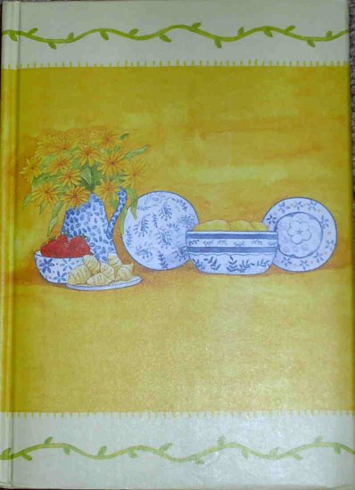 Kitchen Pottery Lined Padded Hard Cover Writing Journal