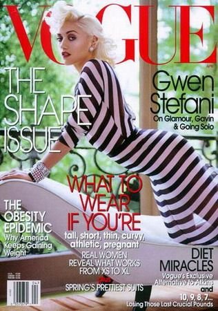 Vogue Magazine-Gwen Stefani Cover 04/2004.