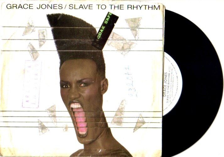 GRACE JONES Slave To The Rhythm 45 USA MANHATTAN 1985