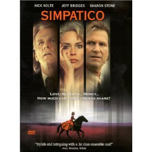 Simpatico (2000) DVD starring Jeff Bridges & Sharon Stone