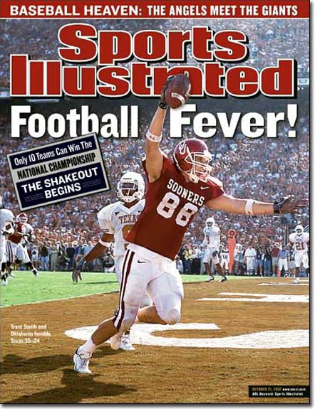 SPORTS ILLUSTRATED "Football Fever" 10/21/2002