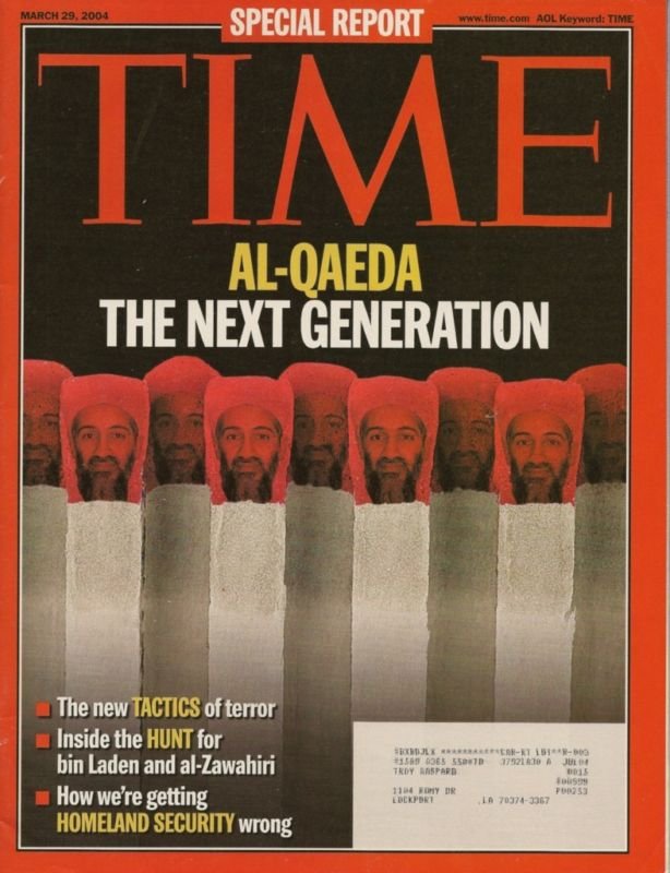 TIME ~ MARCH 29 2004 ~ AL-QAEDA THE NEXT GENERATION
