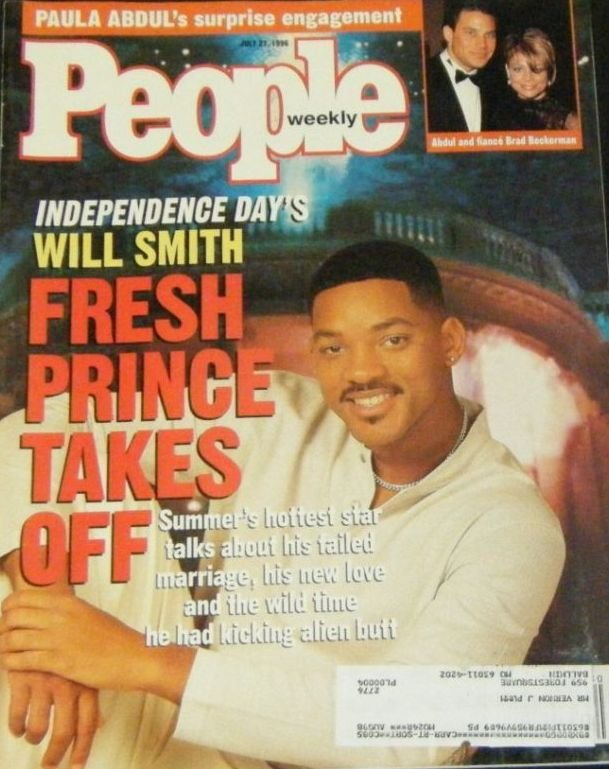 People Weekly July 22, 1996 WILL SMITH Fresh Prince