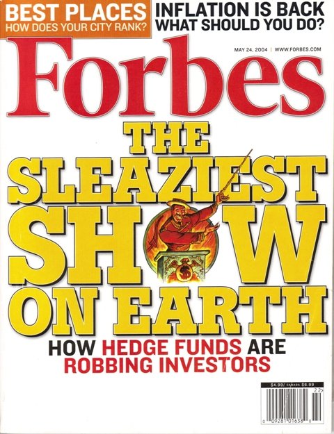 FORBES MAGAZINE 05/24/2004 The Sleaziest Show on Earth issue