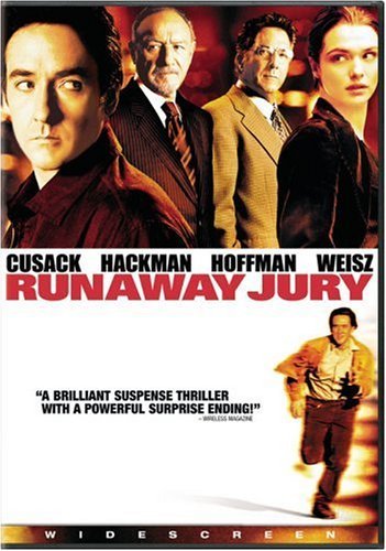 Runaway Jury DvD John Cusak, Gene Hackman, Dustin Hoffman(Widescreen Edition)
