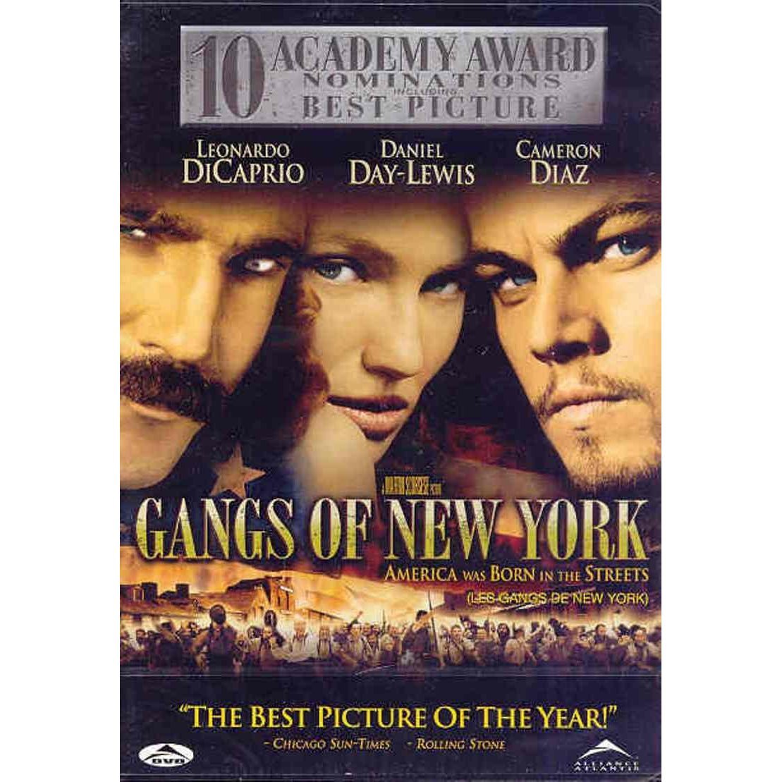 Gangs of New York DvD starring Leonardo DiCaprio, Daniel Day Lewis