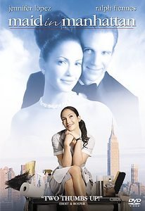 Maid in Manhattan DvD starring Jennifer Lopez & Ralph Fiennes