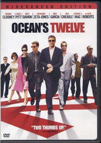 Ocean's Twelve starring George Clooney, Brad Pitt, Matt Damon, Julia Roberts